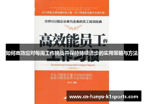 如何高效应对每周工作挑战并保持持续进步的实用策略与方法